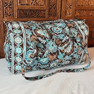 Vera Bradley Large Duffle Java Blue